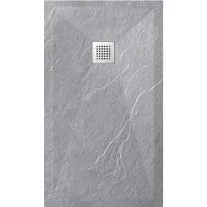 BALNEO BRODZIK STONE TRAY 90X110X2,5cm JASNOSZARY KOMPOZYTOWY 