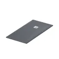 BALNEO BRODZIK STONE TRAY 100X80X2,5cm CIEMNOSZARY KOMPOZYTOWY
