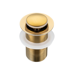  BALNEO KOREK UMYWALKOWY MOSIĘŻNY KLIK KLAK "C" BEZ PRZELEWU, KOLOR ZŁOTY   