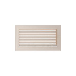 KRATKI KRATKA KOMINKOWA OSKAR KREMOWA Z ŻALUZJĄ 170X300 MM