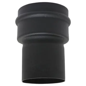 DARCO REDUKCJA CZARNA ZWIĘKSZAJĄCA FI 80/130 RD+080/-130-S-CZ1,2P (ML) DO PIECÓW PELLETOWYCH