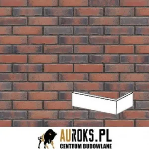 KING KLINKER HEART BRICK PŁYTKA KĄTOWA NF 115/240x71x10 MM