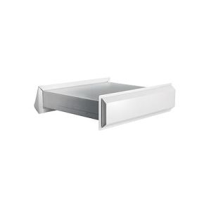 DARCO NAWIETRZAK PROSTOKĄTNY CZERPNIA I ANEMOSTAT BIAŁE 75X594 MM