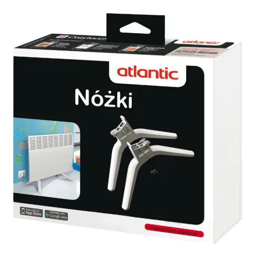 ATLANTIC ZESTAW NÓŻEK DO GRZEJNIKA STOJĄCEGO (F119, ALTIS) 517300