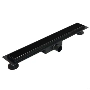 BALNEO ODPŁYW LINIOWY ŚCIENNY W-DRAIN NEXT 70CM, BLACK A0301020102-2