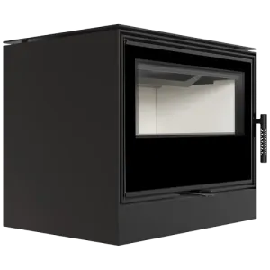 KRATKI PRO PIEC STALOWY KARI 70 FI 150 8 KW KOMINEK W ZABUDOWIE Z DOMYKANIEM