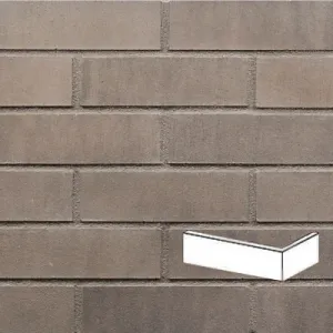 KING KLINKER SNOW BRICK HF71 PŁYTKA KĄTOWA NF 115/240X71X14 MM 