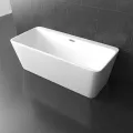 BALNEO WANNA WOLNOSTOJĄCA ROMA BIAŁA Z POKRYWKĄ BLACK 170X80CM