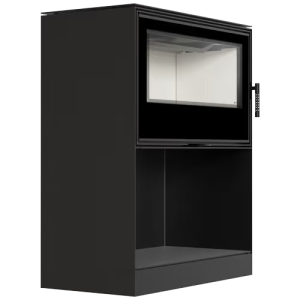 KRATKI PRO PIEC STALOWY KARI 95 FI 180 14 KW KOMINEK W ZABUDOWIE WNĘKA NA DREWNO