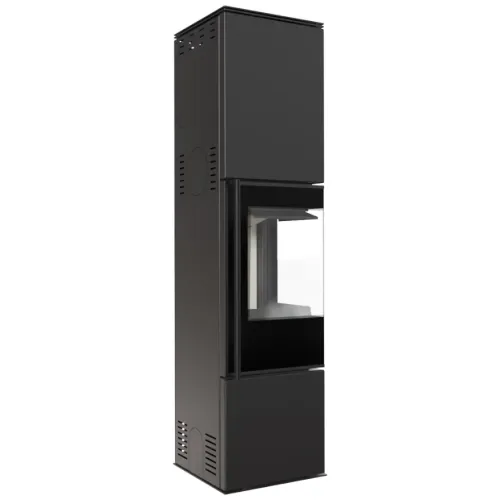 KRATKI PRO PIEC STALOWY REN/L PRAWY BIAŁE WYŁOŻENIE FI 150 7 KW Z DOMYKANIEM