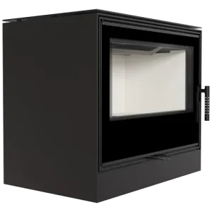 KRATKI PRO PIEC STALOWY KARI 80 FI 180 12 KW KOMINEK W ZABUDOWIE Z DOMYKANIEM