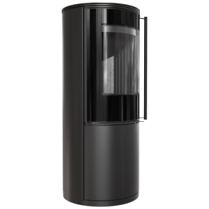 KRATKI PRO PIEC STALOWY SVEN FI 150 7 KW CZARNE WYŁOŻENIE Z DOMYKANIEM