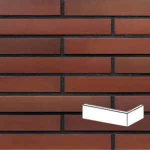 KING KLINKER TYBETAŃSKI PŁOMIEŃ 20 PŁYTKA KĄTOWA 115/240x71x10 MM