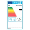 KRATKI PRO PIEC STALOWY REN/L PRAWY CZARNE WYŁOŻENIE FI 150 7 KW Z DOMYKANIEM