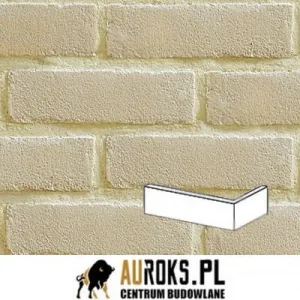 PŁYTKA KĄTOWA RĘCZNIE FORMOWANA WF VORMBAK MIRATO – GEEL ZILVERZAND 210x100x25/30x50 MM