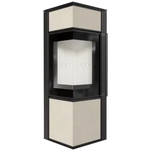 KRATKI PRO PIEC STALOWY KOZA TORA/S 8 KW FI 150 SPIEK FOKOS SALE Z DOMYKANIEM