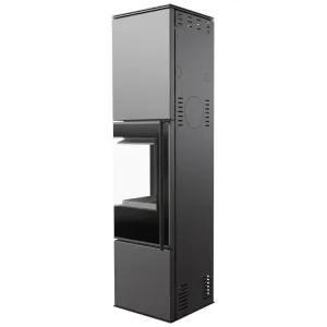 KRATKI PRO PIEC STALOWY REN/L LEWY BIAŁE WYŁOŻENIE FI 150 7 KW Z DOMYKANIEM