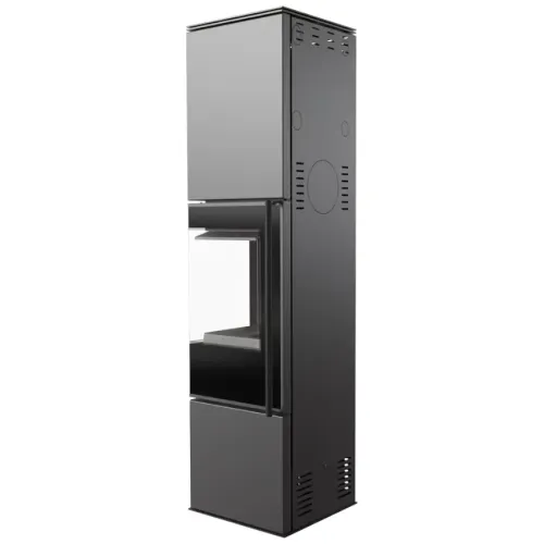 KRATKI PRO PIEC STALOWY REN/M LEWY BIAŁE WYŁOŻENIE FI 150 7 KW Z DOMYKANIEM