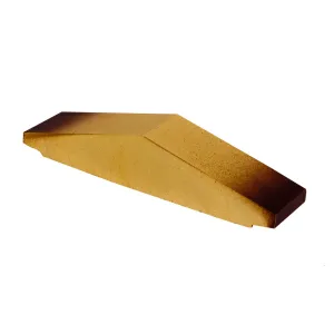 GOŁOWCZYŃSKI KSZTAŁTKA PEŁNA K30 ŻÓŁTY CIENIOWANY ANGOBA 295x65x60 MM