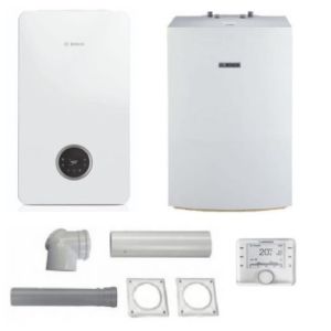 BOSCH  PAKIET KOCIOŁ GC2300IW 20P +  ZASOBNIK WD160B 160 L + REGULATOR CW400  - 8734100643