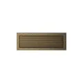 KRATKI KRATKA KOMINKOWA PROSTOKĄTNA CZARNO-ZŁOTA Z ŻALUZJĄ 170X490 MM