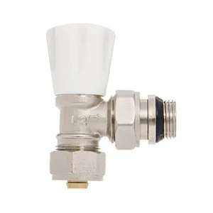 ALTECH ZAWÓR GRZEJNIKOWY ZE ŚRUBUNKIEM DO PEX KĄTOWY 1/2X16 MM