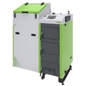 SAS KOCIOŁ KLASY 5 BIO SPARK 12KW Z AUTOMATYCZNYM PODAJNIKIEM LEWY