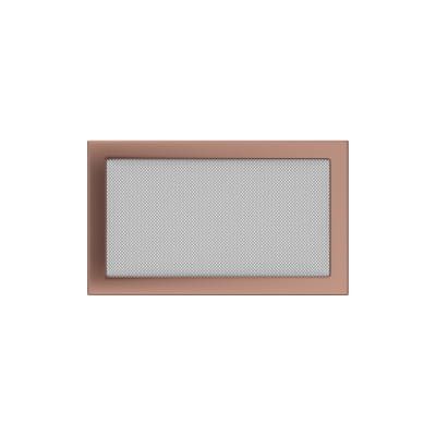 KRATKI KRATKA KOMINKOWA PROSTOKĄTNA MIEDŹ GALWANICZNA 220X370 MM