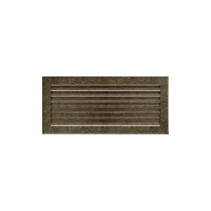 KRATKI KRATKA KOMINKOWA FRESH CZARNO-ZŁOTA 170X370 MM