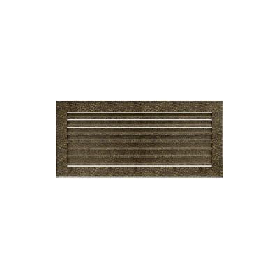 KRATKI KRATKA KOMINKOWA FRESH CZARNO-ZŁOTA 170X370 MM