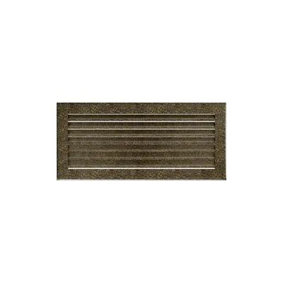 KRATKI KRATKA KOMINKOWA FRESH CZARNO-ZŁOTA 170X370 MM