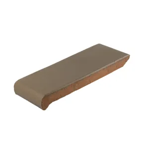 GOŁOWCZYŃSKI OKAPNIK OK28 BRĄZ ANGOBA 280x110x25 MM