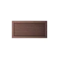 KRATKI KRATKA KOMINKOWA PROSTOKĄTNA MIEDZIANA Z ŻALUZJĄ 220X450 MM