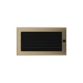 KRATKI KRATKA KOMINKOWA PROSTOKĄTNA ZŁOTO GALWANICZNE Z ŻALUZJĄ 170X300 MM