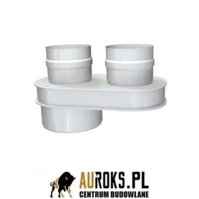 ROZDZIELACZ KWASOODPORNY DWUŚCIENNY MKPS INV Z 60I100 MM NA 2X80 MM DO PIECÓW KONDENSACYJNYCH KOLOR BIAŁY MK ŻARY.jpg