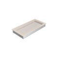 KRATKI KRATKA KOMINKOWA PROSTOKĄTNA KREMOWA 220X450 MM