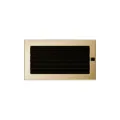 KRATKI KRATKA KOMINKOWA PROSTOKĄTNA POZŁACANA Z ŻALUZJĄ 170X300 MM
