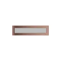 KRATKI KRATKA KOMINKOWA PROSTOKĄTNA MIEDŹ GALWANICZNA 110X420 MM
