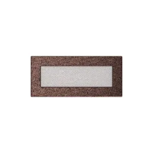 KRATKI KRATKA KOMINKOWA PROSTOKĄTNA MIEDZIANA 110X240 MM