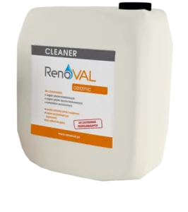CZYŚCIK RENOVAL CLEANER CERAMIC DO USUWANIA WYKWITÓW SOLNYCH, WAPIENNYCH, NACIEKOWYCH, Z CERAMIKI, KLINKIERU I GRESU 30L