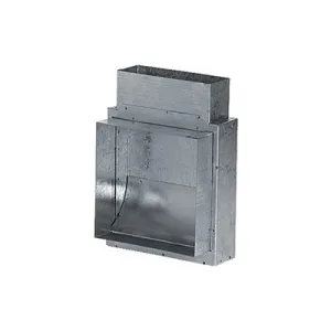REDUKCJA 90 S Z KANAŁU 150 X 50 MM NA KRATKĘ KOMINKOWĄ 16 X 16 CM