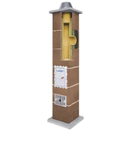 KOMPLETNY KOMIN IZOLOWANY LEIER 8,33 MB FI 220
