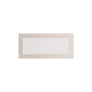 KRATKI KRATKA KOMINKOWA PROSTOKĄTNA KREMOWA 170X370 MM