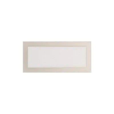 KRATKI KRATKA KOMINKOWA PROSTOKĄTNA KREMOWA 170X370 MM