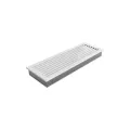 KRATKI KRATKA KOMINKOWA FRESH BIAŁA 170X490 MM