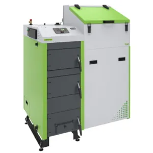 SAS KOCIOŁ KLASY 5 BIO SPARK 29KW Z AUTOMATYCZNYM PODAJNIKIEM PRAWY