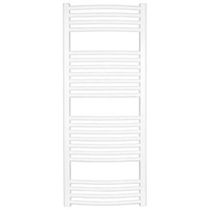 ALTERNA GRZEJNIK ŁAZIENKOWY GLADIUS1 STALOWY BIAŁY WYGIĘTY 500 X 1200 MM 512W