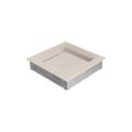 KRATKI KRATKA KOMINKOWA OSKAR KREMOWA 220X220 MM
