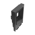KRATKI FRONT STALOWY Z DRZWIAMI FS 10N