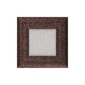 KRATKI KRATKA KOMINKOWA OSKAR MIEDZIANA MALOWANA 110X110 MM